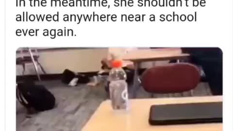 Leftist Teacher Destroying Another Child. This is an ASSAULT and MENTAL CRUELTY