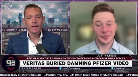 Project Veritas AIDED Pfizer GENOCIDE SPIKED Story Allowing CRIMES AGAINST HUMANITY with Stew Peters