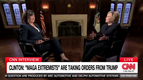 👹 Hillary Clinton on MAGA "Extremists"