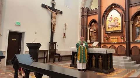 Our Lady of SolitudeChapel; Adoration before Mass; Tuesday 4th week Ord time