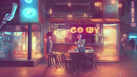Chilled cafe #lofi beats to study and work to.