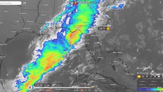 Incredible Weather Control or Geoengineering, on going the last 12 hrs in our Gulf of Mexico!