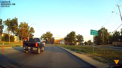 This is why it's nice to have a dashcam 2020.09.22 — WINNIPEG, MB