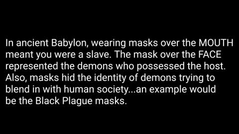 The Mask Ritual: Programmed Slaves of the AntiChrist