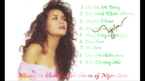 The best songs of singer Ngoc Lan (Full HD 720p)