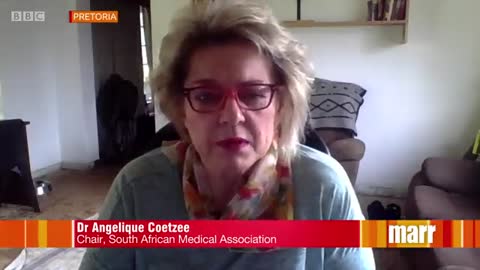 South African Doctor Coetzee Who Discovered "Omitron" Variant Says There's Nothing to Worry About