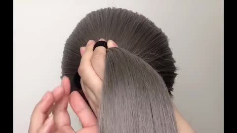 How to Tie Your Long Hair