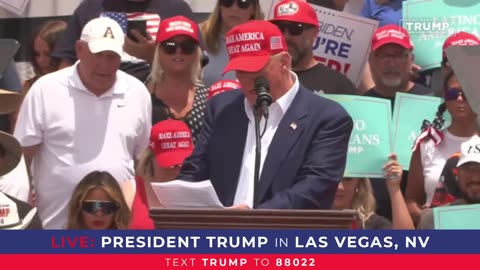 President Trump in Las Vegas, #nevada