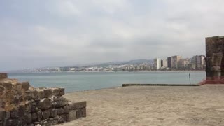 Ancient Castle in South of Lebanon City of Saida