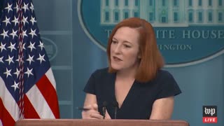 Jen Psaki FREAKS OUT over Peter Doocy's question on plan to give migrants smartphones