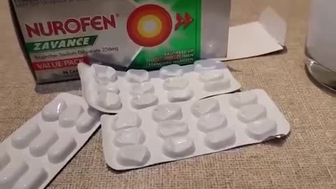 A Simple experiment with Nurofen pain killers show us how it contains Graphene oxide