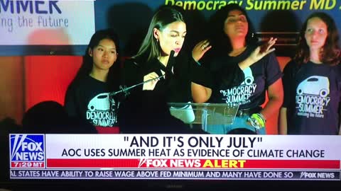 AOC's Climate Change Proof - Hot in the Summer