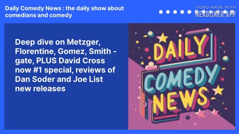 Deep dive on Metzger, Florentine, Gomez, Smith - gate, PLUS David Cross now #1 special,