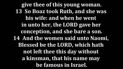 Ruth 4 King James version