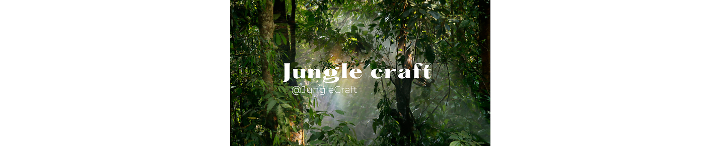 JungleCraft Chronicles: Crafting Homes, Hunting, and Thriving in the Wild