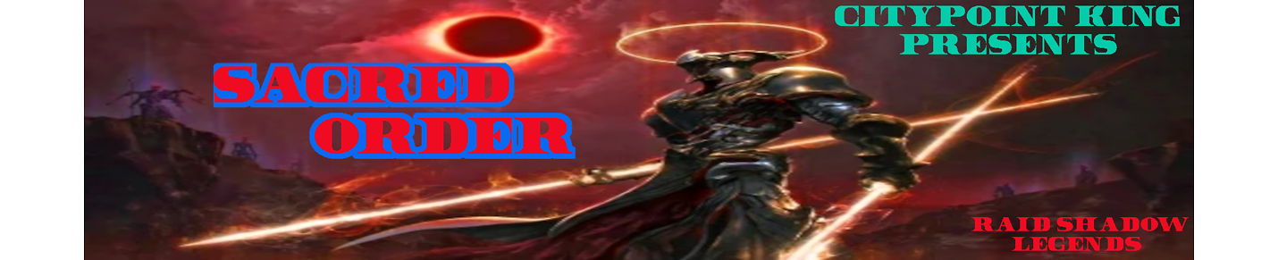 Raid Shadow Legends - Sacred Order