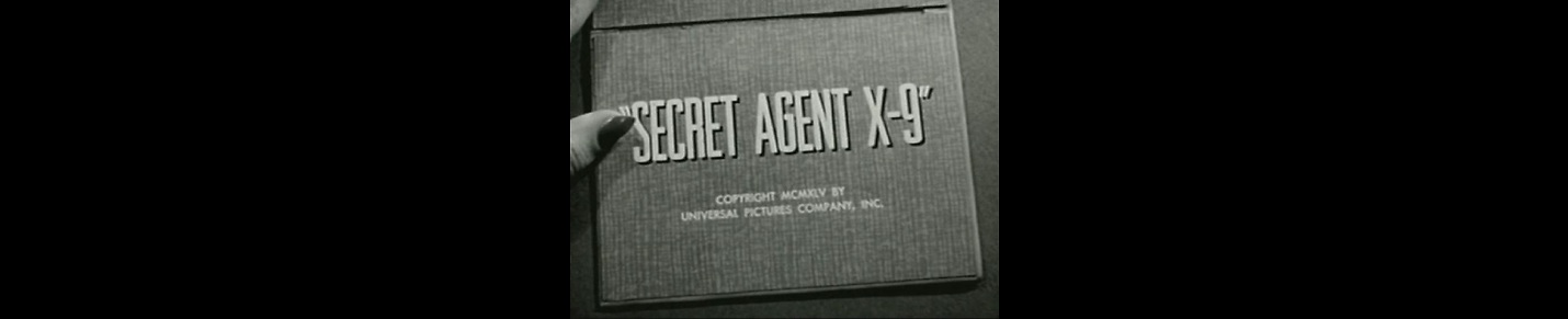 Secret Agent X-9 TV