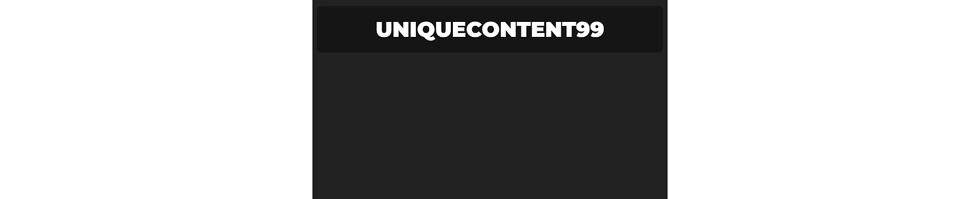 UNIQUECONTENT99