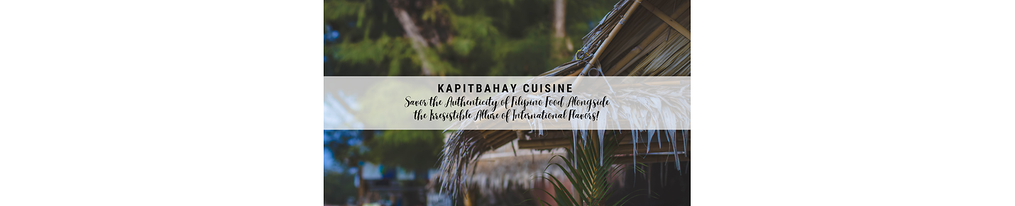 Kapitbahay Cuisine