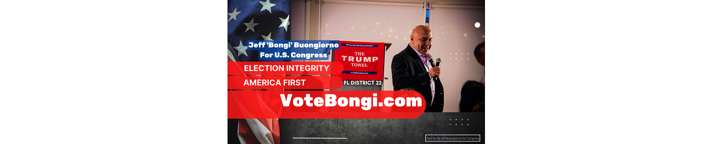 Jeff 'Bongi' Buongiorno For US Congress