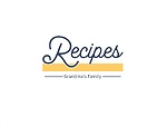 Grandma's Family Recipes