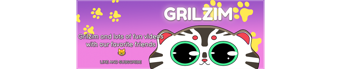 Grilzim and lots of fun videos with our favorite friends 😸