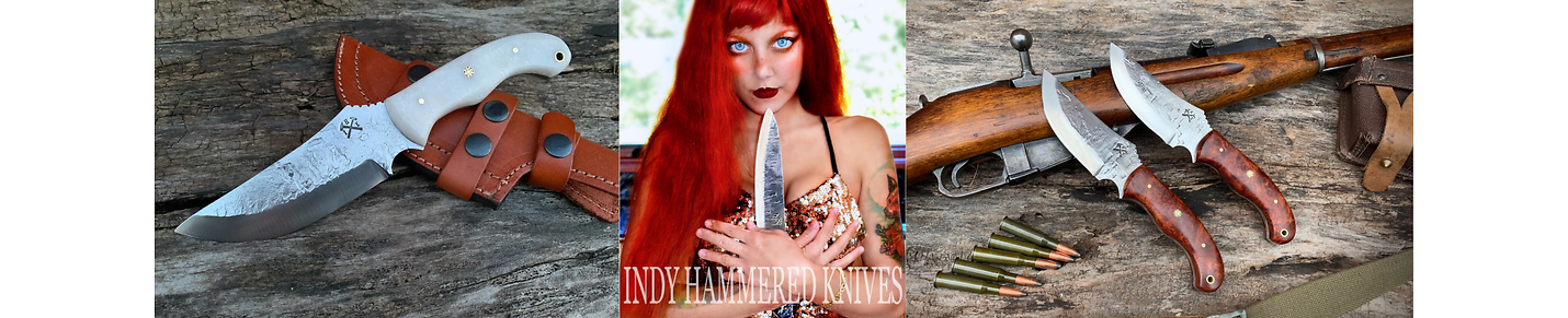 IndyHammeredKnives