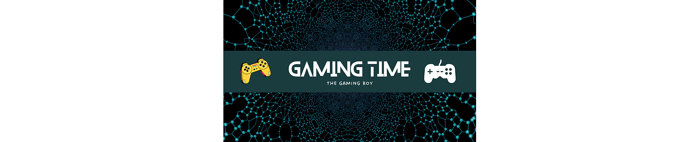 The gaming boy