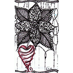 Zen Heart Flower (010) Design Item Creations