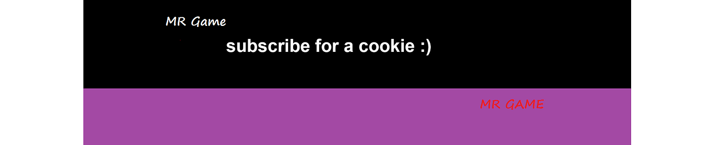 MRGAME! SUBSCRIBE FOR A COOKIE!