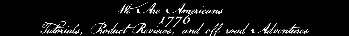 We Are Americans 1776