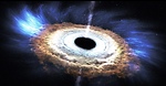 Nasa| massive black hole shreds passing star