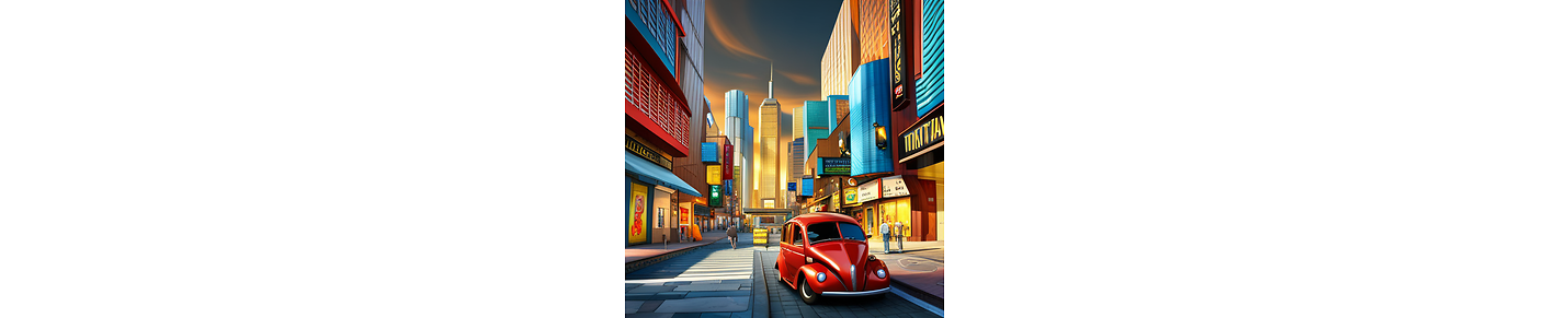 Cartoon City for kids