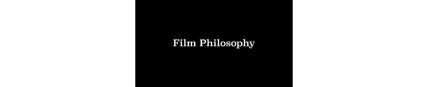 Film Philosophy