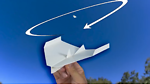 very funny paper airplane