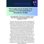 Wisdom to life ministry