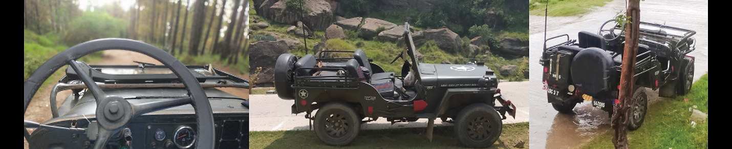 Exploring Pakistan with willy Jeep