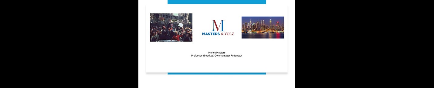 Marick Masters is a Professor of Business (Emeritus), Commentator, Podcaster