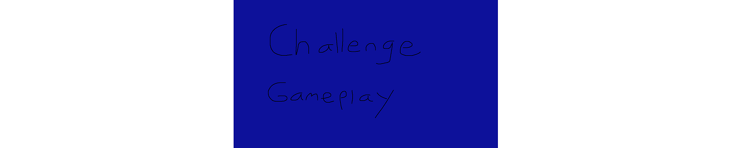 Blue Challenge Gameplay