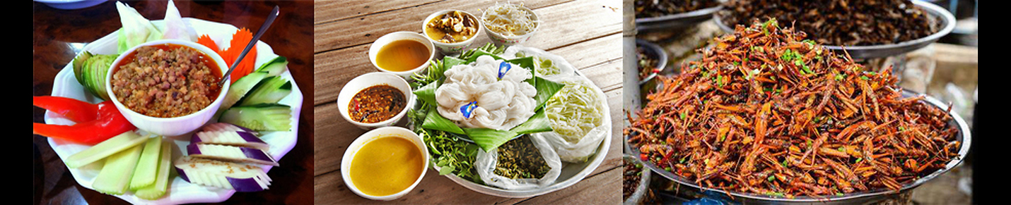 Various food cambodia