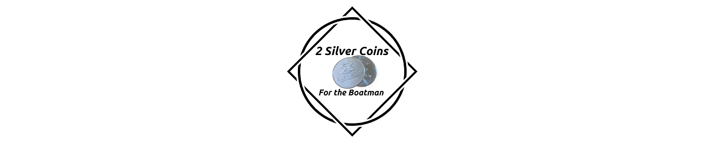 2SilverCoins for the Boatman