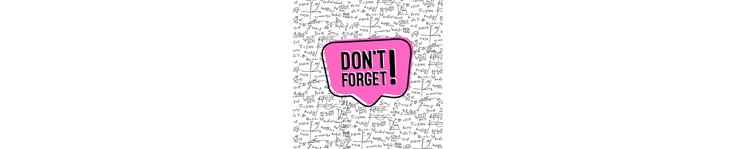 Don´t Forget