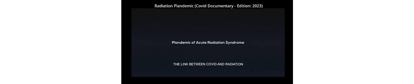 Radiation Plandemic 2023