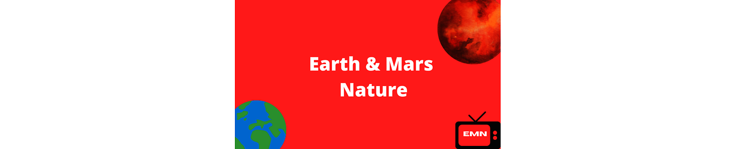 Earth and Mars Nature