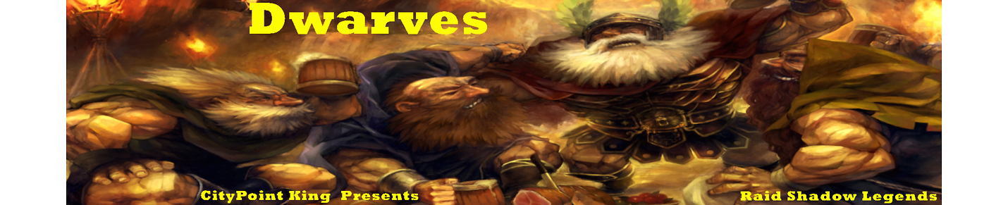 Raid Shadow Legends - Dwarves