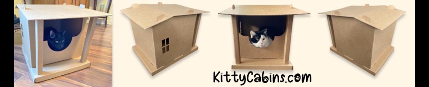 Kitty Cabins by Here's To Ya, LLC