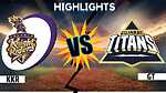 "Unbelievable! 🫣Watch the Jaw-Dropping Highlights of Gujarat Titans vs Kolkata Knight Riders"