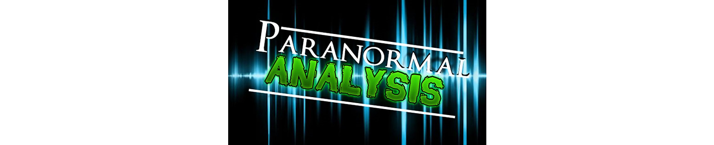 Paranormal Analysis