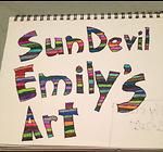 SunDevil Emily's art 1