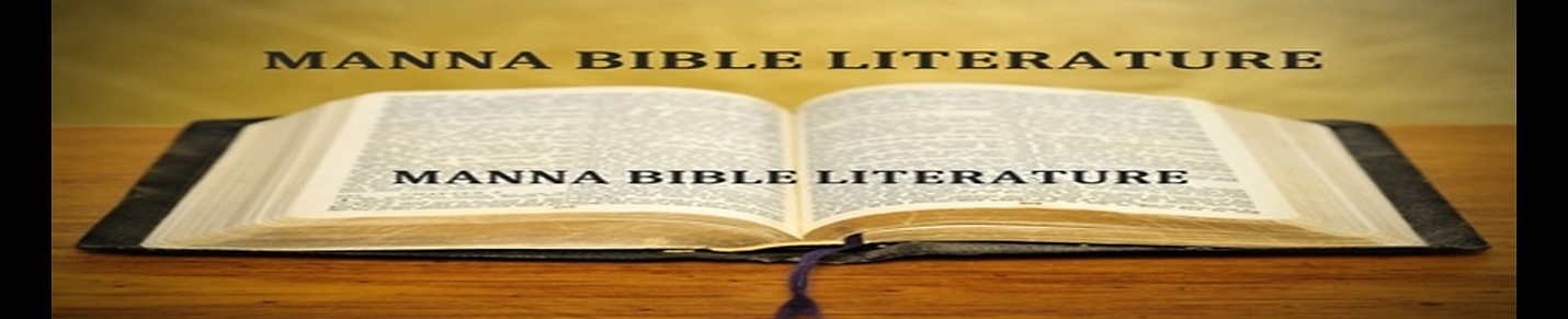 MANNA BIBLE LITERATURE